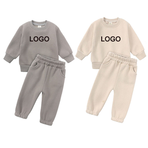 High Quality Latest Cotton Baby Kids Tracksuits Sport Sweatsuit Girl Baby Clothes Winter Outfits Boys Clothing Sets