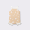 Custom Logo Spring and Autumn Baby Onesie Halter Vest Type Wool Pure Cotton Baby Knit Sweater Romper