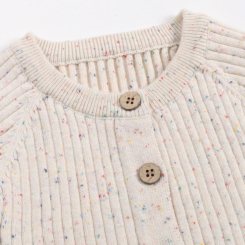 100% Cotton Winter Baby Knitted Romper Newborn Warm Sweater Jumpsuit Zipper Most Popular New Born Baby Clothing for Boys Girls